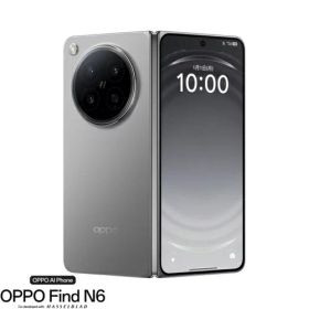 OPPO(オッポ) OPPO Find N6 ステラチタニウム 8.12/6.62型 16/512GB SIMフリースマートフォン 折りたたみ CPH2765 ST