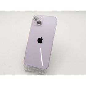 【中古】Apple 国内版 【SIMフリー】 iPhone 14 Plus 128GB パープル MQ4E3J/A【那珂川】保証期間１ヶ月【ランクB】