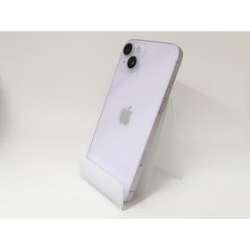 【中古】Apple 国内版 【SIMフリー】 iPhone 14 Plus 128GB パープル MQ4E3J/A【戸塚】保証期間１ヶ月【ランクB】