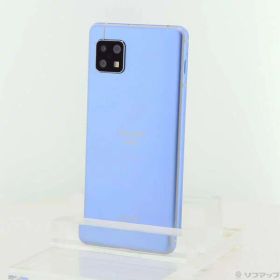 【中古】SHARP(シャープ) AQUOS sense5G 64GB スカイブルー SH-53A docomoロック解除SIMフリー 【368-ud】