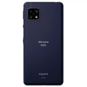 【中古】Bランク【やや傷や汚れあり】SIMフリー SH-53A AQUOS sense5G ニュアンスブラック 利用制限—(白ロム) 送料無料