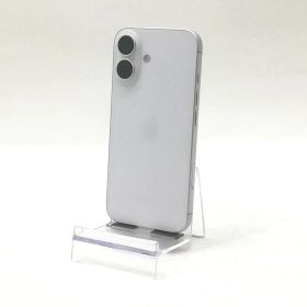 【中古品】Apple(アップル) iPhone 16 / 2024 / 128GB / ホワイト / 国内版SIMフリー / ランク:D / MYDR3J/A / A3286 【中古品管理番号:40510】