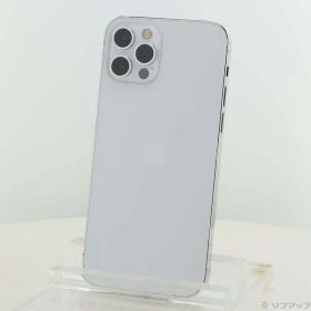 【中古】Apple(アップル) iPhone12 Pro 256GB シルバー MGMA3J／A SIMフリー 【377-ud】