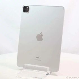 【中古】Apple(アップル) iPad Pro 11インチ 第2世代 128GB シルバー MY252CH／A Wi-Fi 【348-ud】
