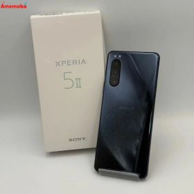 【中古】Xperia 5 II 256GB ブルー XQ-AS42 SIMフリー ジャンク品