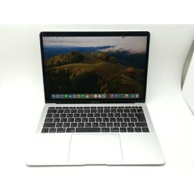 【中古】Apple MacBook Air 13インチ Corei5:1.6GHz 128GB シルバー MREA2J/A (Late 2018)【新橋】保証期間1ヶ月【ランクC】