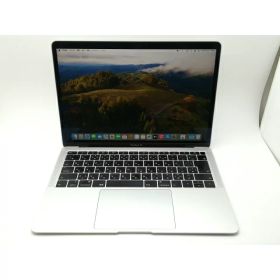 【中古】Apple MacBook Air 13インチ Corei5:1.6GHz 128GB シルバー MREA2J/A (Late 2018)【新橋】保証期間1ヶ月【ランクC】