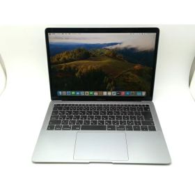【中古】Apple MacBook Air 13インチ Corei5:1.6GHz 128GB スペースグレイ MRE82J/A (Late 2018)【新橋】保証期間1ヶ月【ランクC】