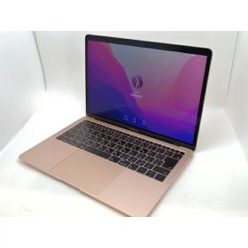 【中古】Apple MacBook Air 13インチ Corei5:1.6GHz 128GB ゴールド MREE2J/A (Late 2018)【津田沼】保証期間1ヶ月【ランクC】
