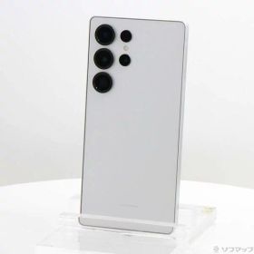【中古】GALAXY Galaxy S25 Ultra 1TB チタニウムホワイトシルバー SM-S938QZSFSJP SIMフリー 【349-ud】