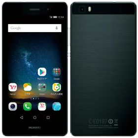 【中古】Bランク【やや傷や汚れあり】 SIMフリー 503HW HUAWEI LUMIERE ブラック 本体のみ 利用制限▲(赤ロム永久保証) 送料無料