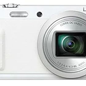 【中古】パナソニック デジタルカメラ ルミックス TZ57 光学20倍 ホワイト DMC-TZ57-W