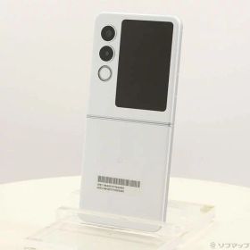 【中古】ZTE nubia Flip 2 128GB ホワイト A404ZT Y!mobile 【352-ud】