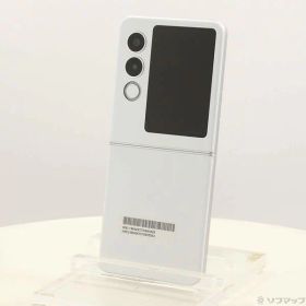 【中古】ZTE nubia Flip 2 128GB ホワイト A404ZT Y!mobile 【251-ud】