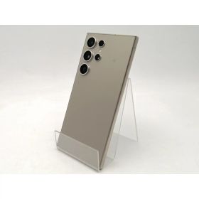 【中古】SAMSUNG au 【SIMフリー】 Galaxy S24 Ultra チタニウムグレー 12GB 256GB SCG26【ECセンター】保証期間1ヶ月【ランクC】