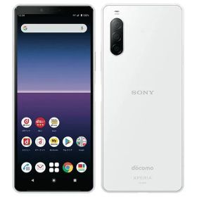【中古】Cランク【傷や汚れあり】 SIMフリー SO-41A SONY Xperia 10 II ホワイト 利用制限〇(白ロム) 送料無料