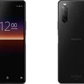 【中古】au Xperia 10 II SOV43 (SOV43SKA) SIMロック解除済 ブラック