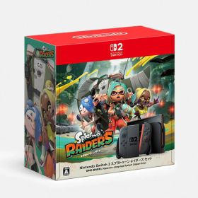 【中古】[Switch2] (本体)(未使用) Nintendo Switch 2(ニンテンドースイッチ2)(日本語・国内専用) スプラトゥーン レイダース セット 任天堂(BEE-S-KB6PE)(20260723)
