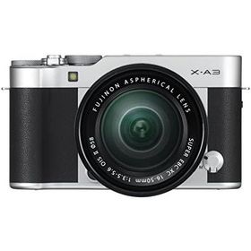 FUJIFILM X-A3 レンズキット シルバー 良品 動作確認済み 1ヶ月保証付 小型軽量 ミラーレス