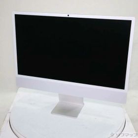 【中古】Apple(アップル) iMac 24-inch Late-2024 MD3H4J／A Apple M4 10コアCPU_10コアGPU 16GB SSD256GB シルバー 〔26.3 Tahoe〕 【258-ud】