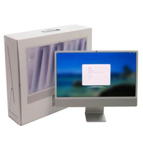【Apple】アップル『iMac / 24inch / M4(10コアCPU/10コアGPU) / 24GB / 512GB / シルバー』MCR24J/A 2024年11月発売 デスクトップPC 1週間保証【中古】