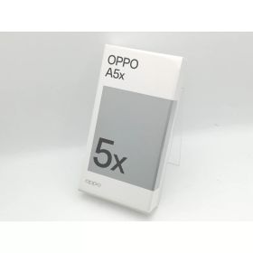 【未使用】Oppo 国内版 【SIMフリー】 OPPO A5x 4GB 128GB ホワイト【中野】保証期間3ヶ月