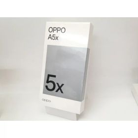 【未使用】Oppo 国内版 【SIMフリー】 OPPO A5x 4GB 128GB ホワイト【秋葉5号】保証期間3ヶ月