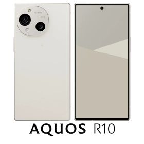 SHARP（シャープ） AQUOS R10（12GB/256GB） カシミヤホワイト（SIMフリー版） SH-M31A-W