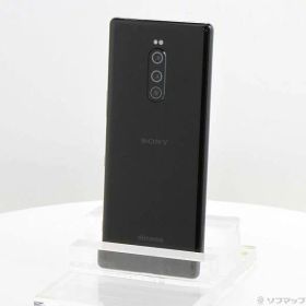【中古】SONY(ソニー) Xperia 1 64GB ブラック SO-03L docomoロック解除SIMフリー 【198-ud】