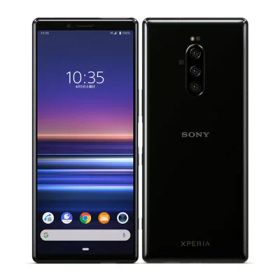 【SIMロック解除済】SoftBank Xperia1 802SO ブラック SONY 当社3ヶ月間保証 中古 イオシス