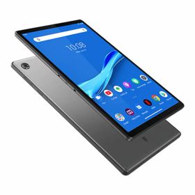 【中古】【安心保証】 Lenovo Tab M10 FHD Plus ZA5V0229JP[64GB] SIMフリー アイアングレー
