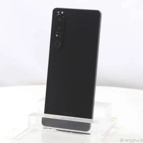 ソフマップ 〔中古品〕 Xperia 1 IV 256GB ブラック SO-51C docomo SIMフリー【258】