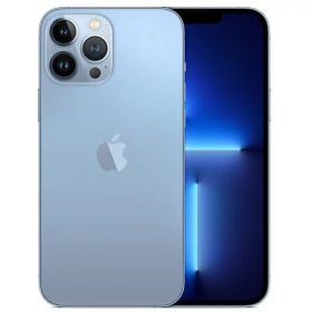 【中古】Cランク【傷や汚れあり】 SIMフリー iphone13 promax 128GB シエラブルー 本体のみ 利用制限〇(白ロム) 送料無料