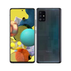 【SIMロック解除済】au Galaxy A51 5G SCG07 プリズムブリックスブラック SAMSUNG 当社3ヶ月間保証 中古 イオシス