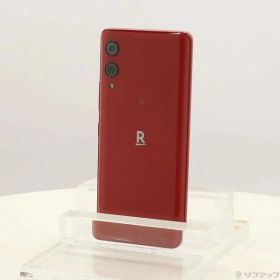 【中古】楽天モバイル Rakuten Hand 5G 128GB クリムゾンレッド P780 楽天 SIMフリー 【269-ud】