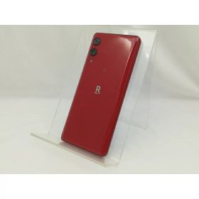 【中古】Wiko 楽天モバイル 【SIMフリー】 Rakuten Hand 5G クリムゾンレッド 4GB 128GB P780【川崎】保証期間1ヶ月【ランクB】