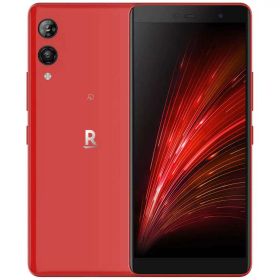 【中古】国内版SIMフリー Rakuten Hand 5G 楽天モバイル レッド P780 未使用品