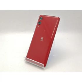 【中古】Wiko 楽天モバイル 【SIMフリー】 Rakuten Hand 5G クリムゾンレッド 4GB 128GB P780【広島本通】保証期間1ヶ月【ランクB】