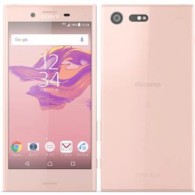 【中古】Bランク【やや傷や汚れあり】 SIMロック解除済み 元docomo SO-02J SONY Xperia X Compact ソフトピンク 判定○ 送料無料
