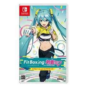 【SALE・大幅値下げ・新品・未開封品】Fit Boxing feat. 初音ミク -ミクといっしょにエクササイズ- Switch 【ポスト投函】 ※セール品のため、返品及び製品保証の対象外となります。