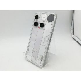 【中古】NOTHING 国内版 【SIMフリー】 Nothing Phone (3) ホワイト 12GB 256GB【柏】保証期間1ヶ月【ランクA】
