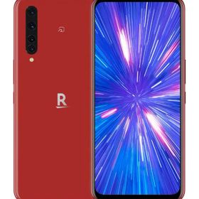 【中古】【安心保証】 楽天モバイル Rakuten BIG ZR01[128GB] (5G) クリムゾンレッド