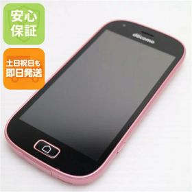 【中古】 新品同様 F-03K らくらくスマートフォン me ピンク スマホ 安心保証 即日発送 スマホ 中古本体 白ロム 中古 DoCoMo 富士通 土日祝発送OK