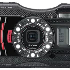 【中古】 RICOH 防水デジタルカメラ RICOH WG-4GPS ブラック 防水14m耐ショック2.0m耐寒-10度 RICOH WG-4GPSBK 08543