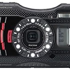 【中古】「ほぼ新品」RICOH 防水デジタルカメラ RICOH WG-4GPS ブラック 防水14m耐ショック2.0m耐寒-10度 RICOH WG-4GPSBK 08543