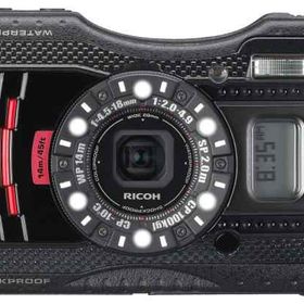 【中古】RICOH 防水デジタルカメラ RICOH WG-4GPS ブラック 防水14m耐ショック2.0m耐寒-10度 RICOH WG-4GPSBK 08543当店保証30日間 人気モデル 高画質 売れ筋