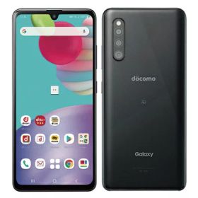 【SIMロック解除済】docomo Galaxy A41 SC-41A Black SAMSUNG 当社3ヶ月間保証 中古 イオシス