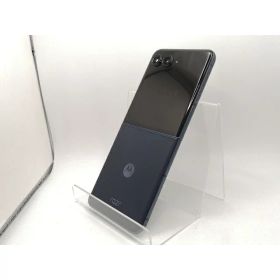 【中古】MOTOROLA SoftBank 【SIMフリー】 motorola razr 50 ultra ミッドナイトブルー 12GB 256GB【川崎駅前】保証期間1ヶ月【ランクA】