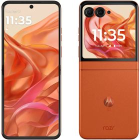 正規代理店 Motorola モトローラ 6.9型SIMフリースマートフォン motorola razr 50 12GB RAM/512GB ROM 防水 PB230002JP スプリッツオレンジ お得なトレンドマイクロ詐欺バスターセットもご用意しています。