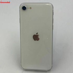 【中古】iPhoneSE 第2世代 256GB ホワイト MXVU2J/A Apple版SIMフリー ジャ